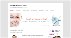 Desktop Screenshot of botoksfiyatlariistanbul.com
