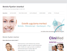 Tablet Screenshot of botoksfiyatlariistanbul.com
